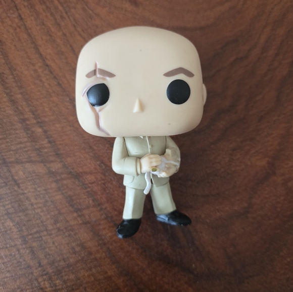 Funko Pop Figures with Black, Gray, and Cream Outfits From James Bond Movies - Picture 6 of 6